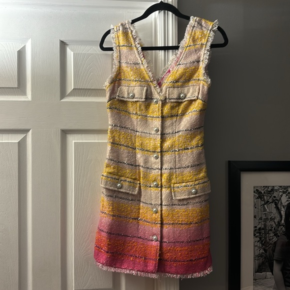 Maeve Sleeveless Tweed Mini Dress - Picture 5 of 10